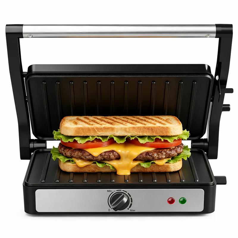 CenterLife Press Grill Pro | 3-in-1 Sandwich, Waffle & Panini Maker with Snap-Out Plates