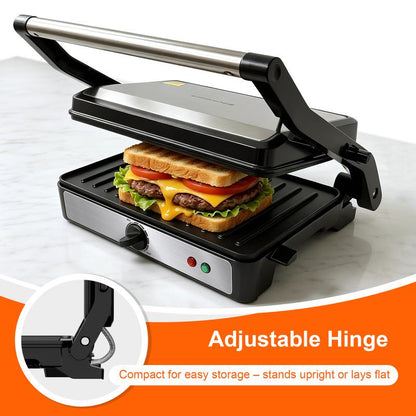 CenterLife Press Grill Pro | 3-in-1 Sandwich, Waffle & Panini Maker with Snap-Out Plates