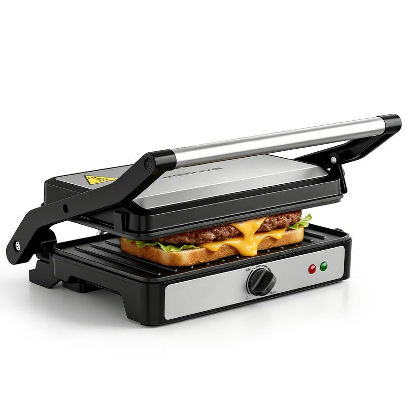 CenterLife Press Grill Pro | 3-in-1 Sandwich, Waffle & Panini Maker with Snap-Out Plates