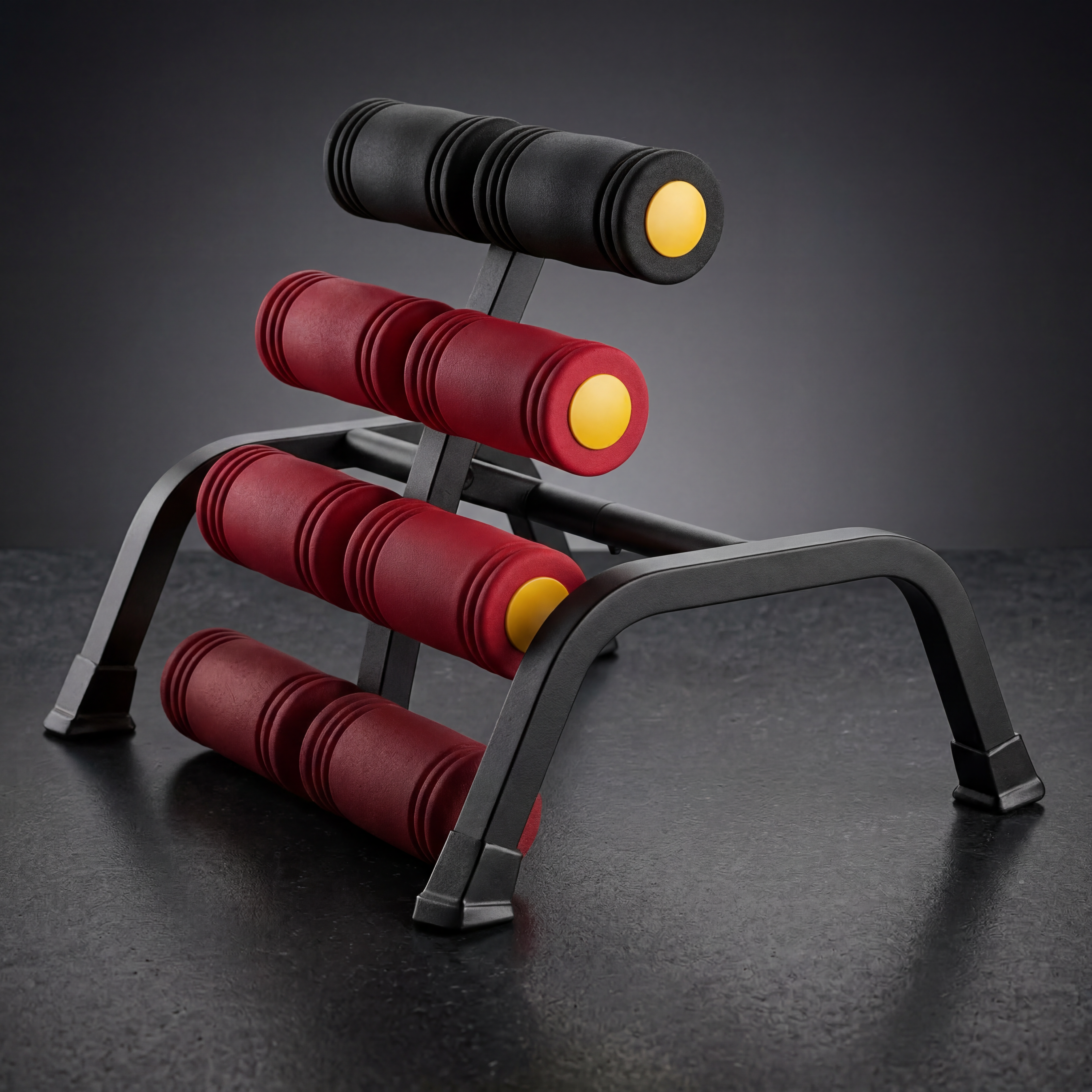 Center. FlexBridge™ 3-Stage Back Stretch Bench