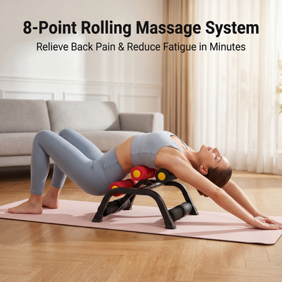 Center. FlexBridge™ 3-Stage Back Stretch Bench