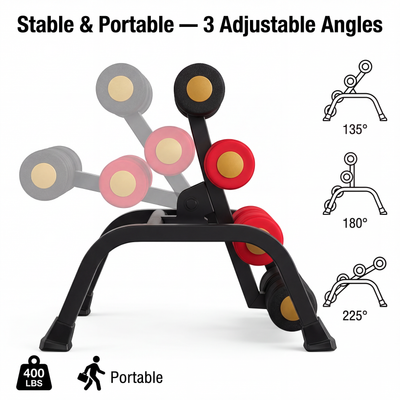 Center. FlexBridge™ 3-Stage Back Stretch Bench