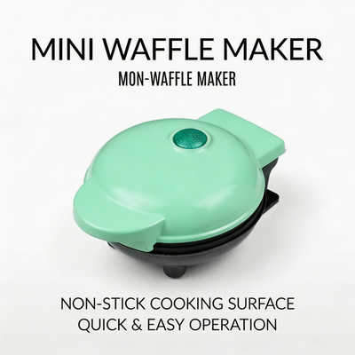 Mini Chaffle & Waffle Maker